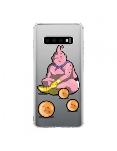 Coque Samsung S10 Buu Dragon Ball Z Transparente - Mikadololo