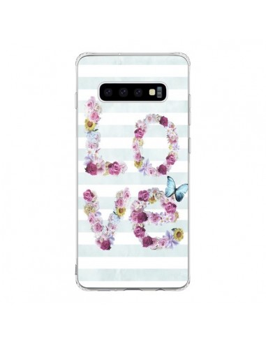 Coque Samsung S10 Love Fleurs Flower - Monica Martinez
