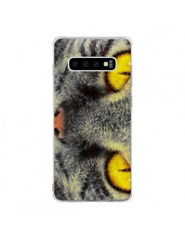 Coque Samsung S10 Chat Gato Loco - Maximilian San