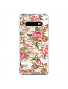 Coque Samsung S10 Eco Love Pattern Bois Fleur -...