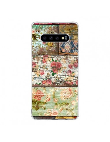 Coque Samsung S10 Lady Rococo Bois Fleur - Maximilian San