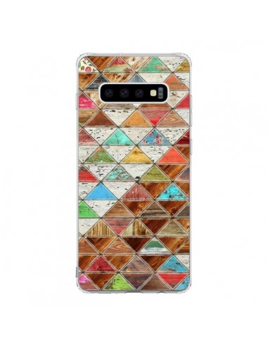 Coque Samsung S10 Love Pattern Triangle - Maximilian San