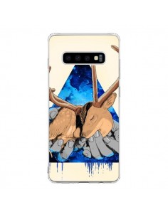 Coque Samsung S10 Cerf Triangle Seconde Chance -...