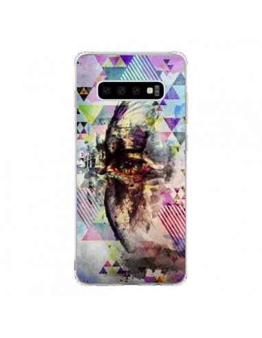 Coque Samsung S10 Oeil Triangle Oiseau Cry Bird - Maximilian San