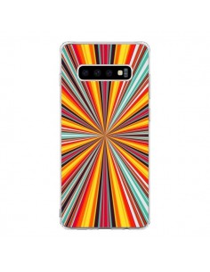 Coque Samsung S10 Horizon Bandes Multicolores -...