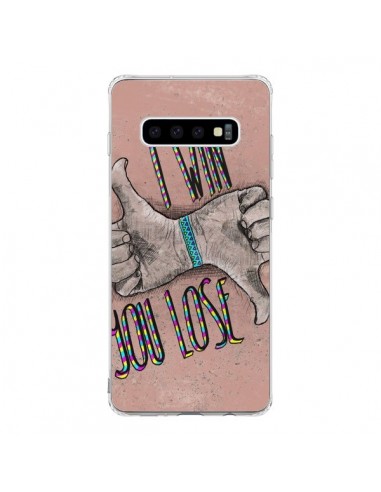 Coque Samsung S10 I win You lose - Maximilian San