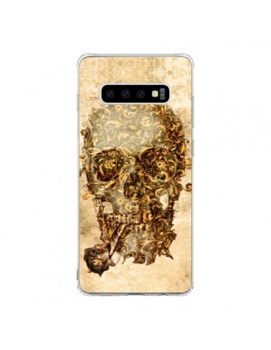 Coque Samsung S10 Lord Skull Seigneur Tête de Mort Crane - Maximilian San