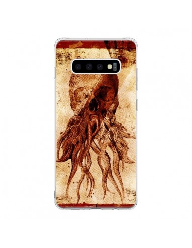 Coque Samsung S10 Octopu Skull Poulpe Tête de Mort - Maximilian San