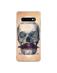 Coque Samsung S10 Rock Skull Tête de Mort - Maximilian San