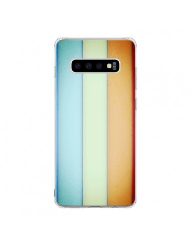 Coque Samsung S10 Lignes Verticales Geometric - Maximilian San