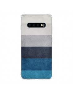 Coque Samsung S10 Bandes Horizontales Greece Hues -...