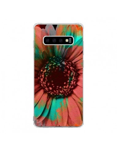 Coque Samsung S10 Tournesol Lysergic Flower - Maximilian San