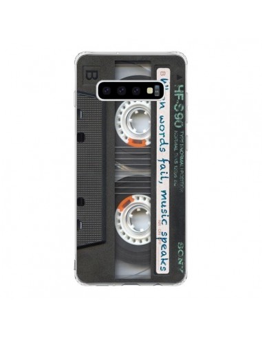 Coque Samsung S10 Cassette Words K7 - Maximilian San