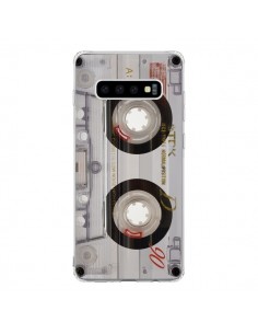 Coque Samsung S10 Cassette Transparente K7 - Maximilian San