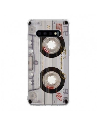 Coque Samsung S10 Cassette Transparente K7 - Maximilian San