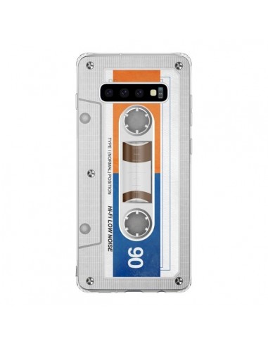 Coque Samsung S10 White Cassette K7 - Maximilian San