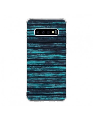 Coque Samsung S10 Blue Moon Wood Bois - Maximilian San