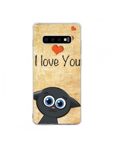 Coque Samsung S10 Cute Cat - Nico