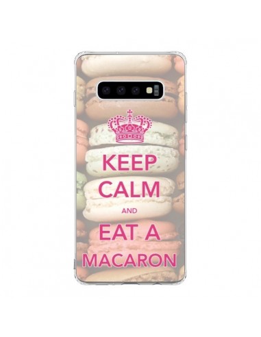 Coque Samsung S10 Keep Calm and Eat A Macaron - Nico