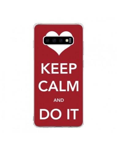 Coque Samsung S10 Keep Calm and Do It - Nico