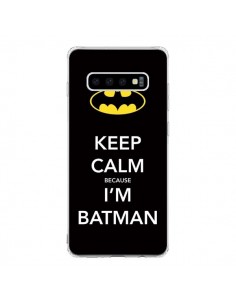 Coque Samsung S10 Keep Calm because I'm Batman - Nico