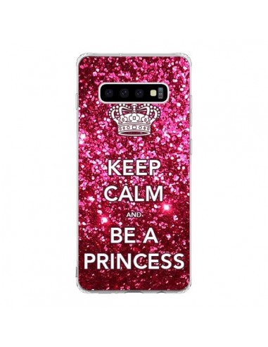 Coque Samsung S10 Keep Calm and Be A Princess - Nico