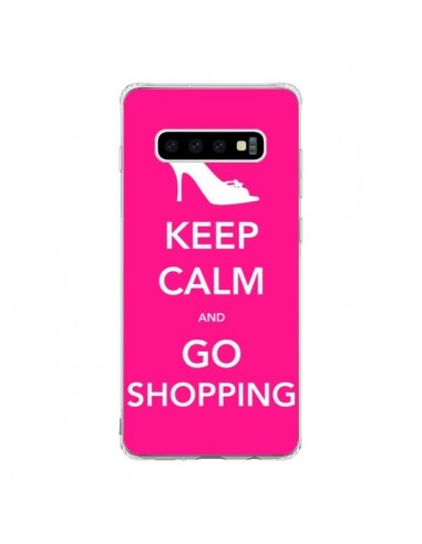 Coque Samsung S10 Keep Calm and Go Shopping - Nico