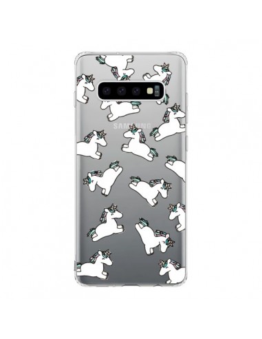 Coque Samsung S10 Licorne Crinière Transparente - Nico