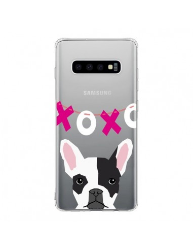 Coque Samsung S10 Bulldog Français XoXo Chien Transparente - Pet Friendly