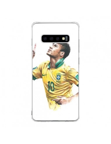 Coque Samsung S10 Neymar Footballer - Percy