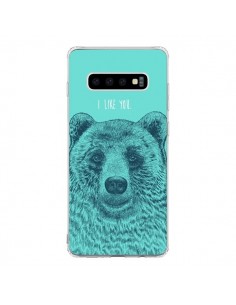 Coque Samsung S10 Bear Ours I like You - Rachel Caldwell