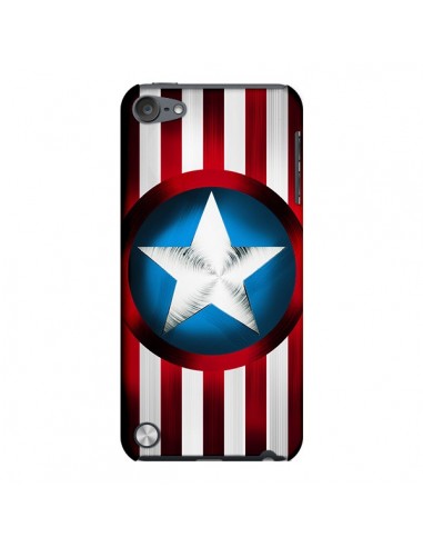 Coque Captain America Great Defender pour iPod Touch 5 - Eleaxart