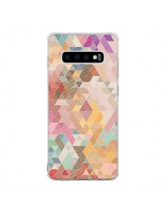 Coque Samsung S10 Azteque Pattern Triangles - Rachel...