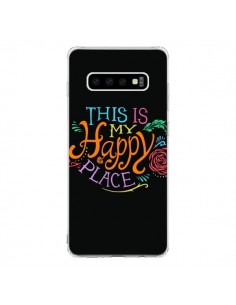 Coque Samsung S10 This is my Happy Place - Rachel Caldwell