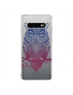 Coque Samsung S10 Hibou Chouette Owl Transparente -...