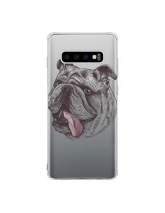 Coque Samsung S10 Chien Bulldog Dog Transparente - Rachel...