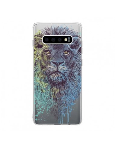 Coque Samsung S10 Roi Lion King Transparente - Rachel Caldwell