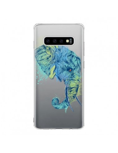 Coque Samsung S10 Elephant Elefant Transparente - Rachel Caldwell