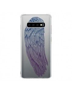 Coque Samsung S10 Ailes d'Ange Angel Wings Transparente -...