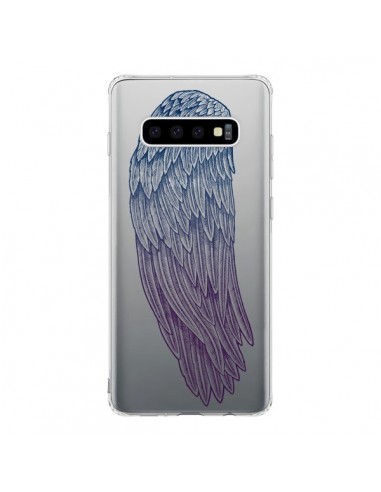 Coque Samsung S10 Ailes d'Ange Angel Wings Transparente - Rachel Caldwell