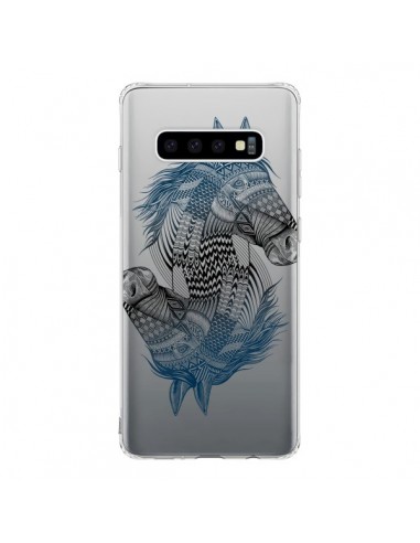 Coque Samsung S10 Cheval Horse Double Transparente - Rachel Caldwell