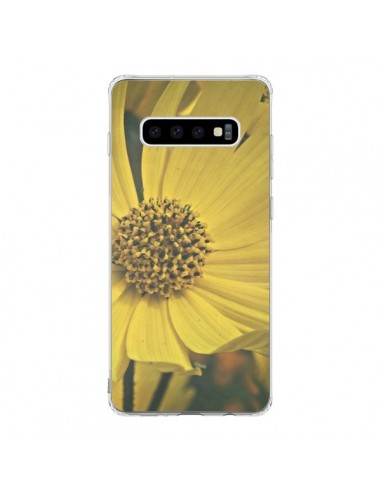 Coque Samsung S10 Tournesol Fleur - R Delean