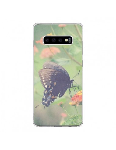 Coque Samsung S10 Papillon Butterfly - R Delean