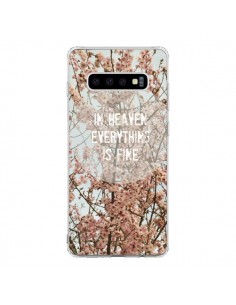 Coque Samsung S10 In heaven everything is fine paradis...