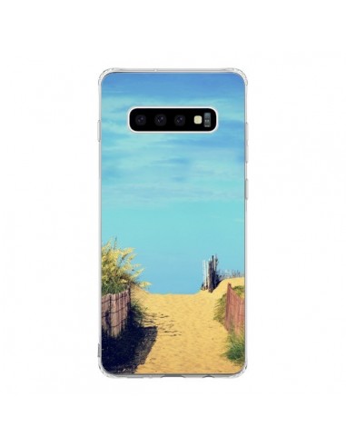 Coque Samsung S10 Plage Beach Sand Sable - R Delean