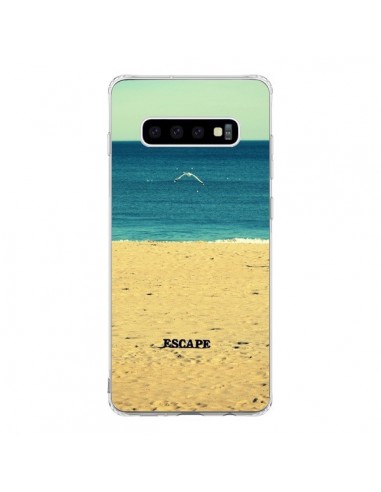 Coque Samsung S10 Escape Mer Plage Ocean Sable Paysage - R Delean
