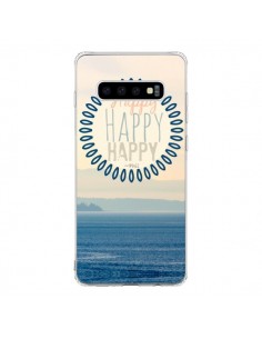 Coque Samsung S10 Happy Day Mer Ocean Sable Plage Paysage...