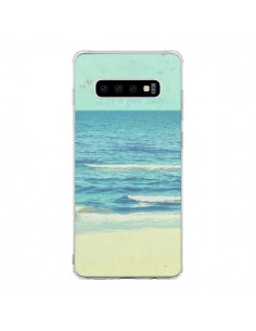 Coque Samsung S10 Life good day Mer Ocean Sable Plage...