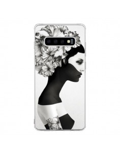 Coque Samsung S10 Marianna Fille Fleurs - Ruben Ireland...