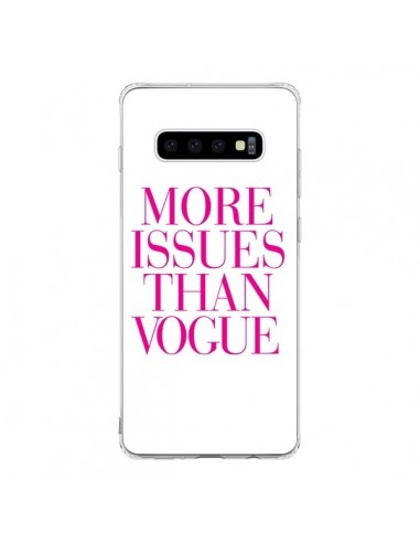 Coque Samsung S10 More Issues Than Vogue Rose Pink - Rex Lambo